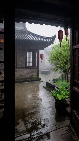 烟雨江南