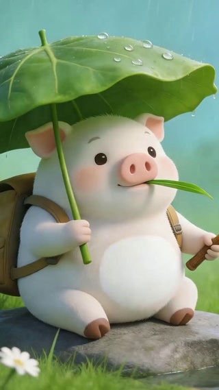 雨天钓鱼