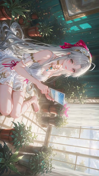 花房清纯少女柯莱塔