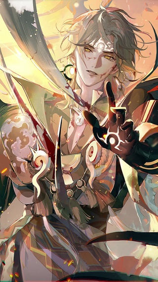 【阴阳师】须佐之男战损