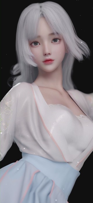 4K清纯古风纯欲美女小姐姐
