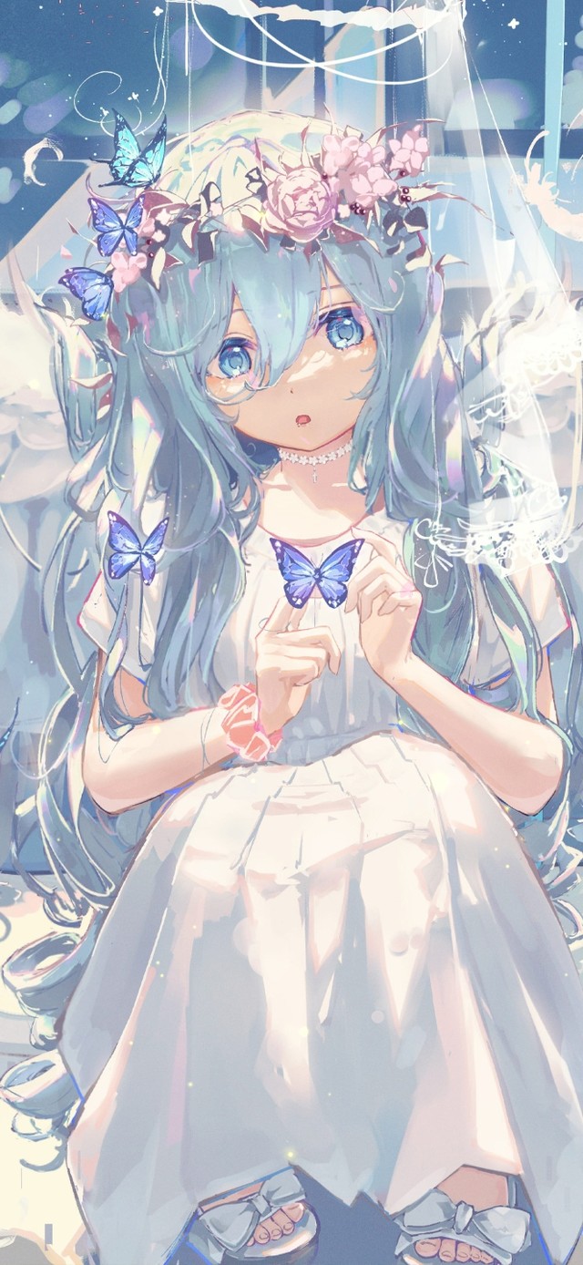 4k 唯美天使少女