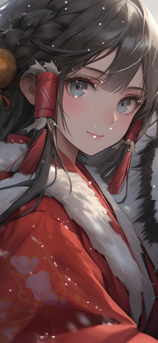 白虎守护女孩