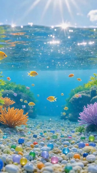 清新治愈梦幻海底世界