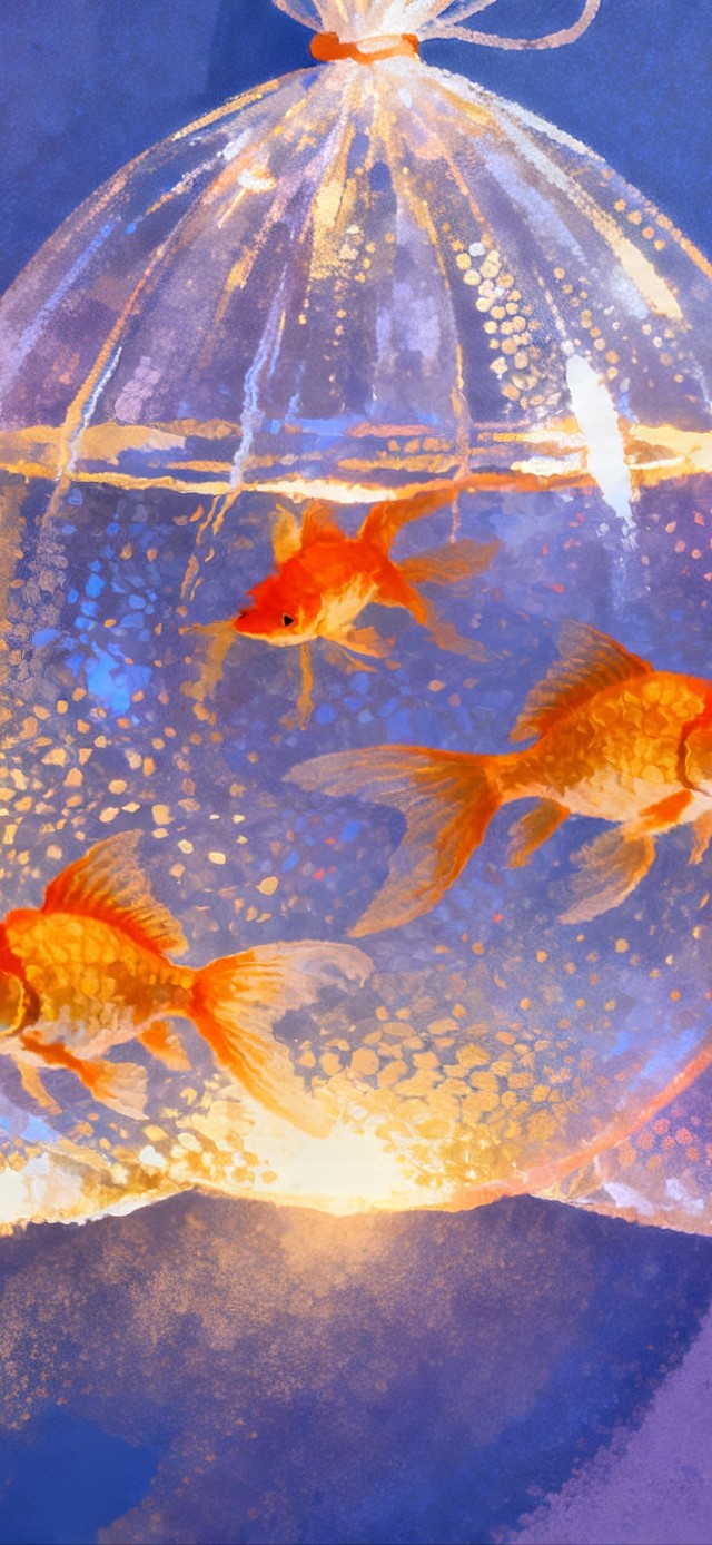 唯美光影 招财锦鲤