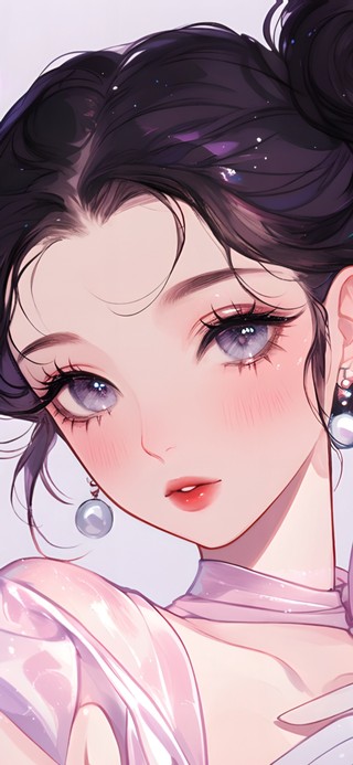 简约动漫女孩