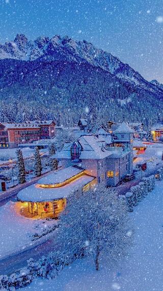 唯美雪景