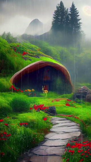 童话小屋里