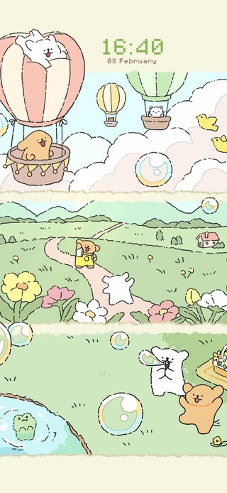 结果会是好的分区壁纸