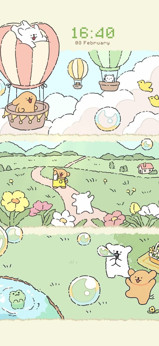 结果会是好的分区壁纸