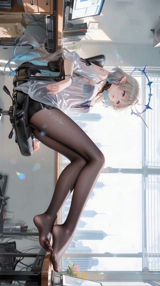 长腿黑丝少女卡提西亚