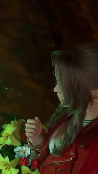 许愿的少女


