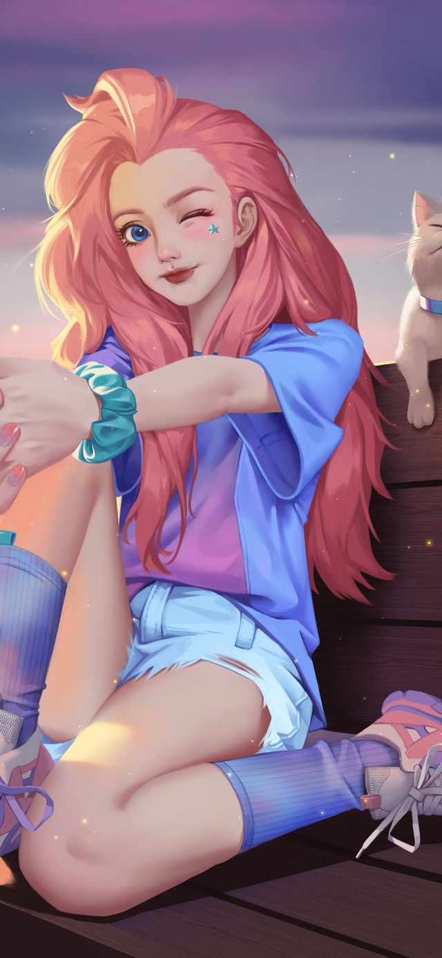 4K清纯可爱萨勒芬妮