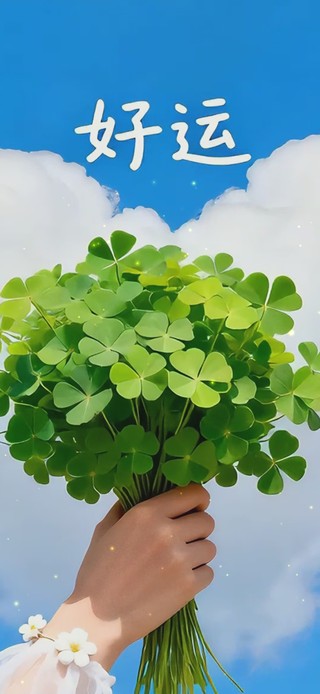 清新好运蓝天