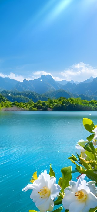 治愈阳光壮观花海