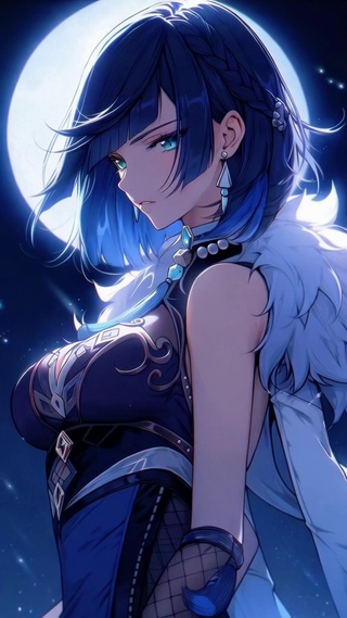 月夜幽光