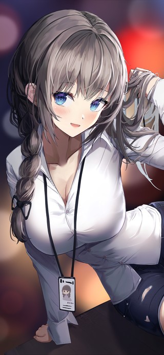 4K清纯可爱办公室女孩