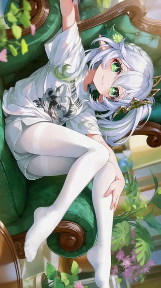 纳西妲居家休闲二次元美少女