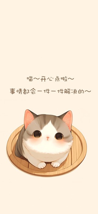 开心点~事情都会一件一件解决的