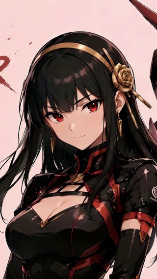 玫瑰机甲与二次元美少女约尔