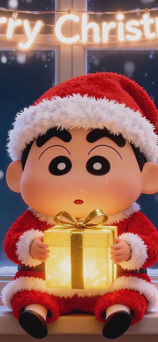 圣诞礼物可爱小新