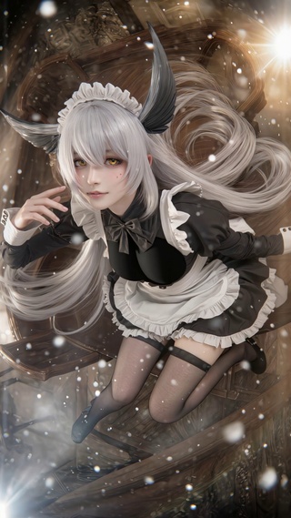 原神 凝光女仆COS