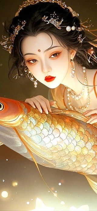 锦鲤仙赐好运连连