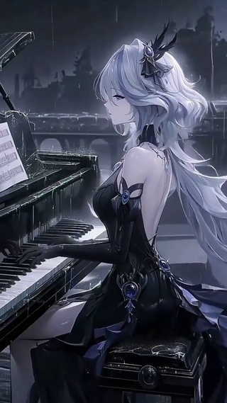 芙宁娜丨幽雨琴影丨