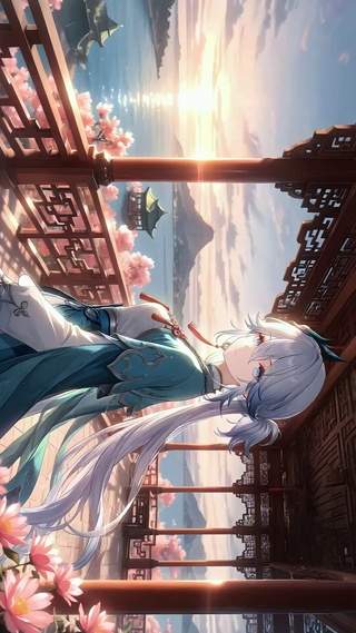 爻光丨高阁眺海丨