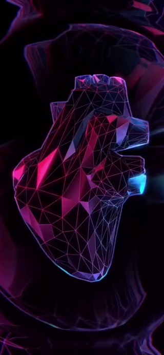 创意的心脏心跳模型