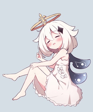 派蒙睡着啦2K完整版，
全网最最最可爱的派蒙嗷！
原图画师Pixiv:u_U 
图片ID:85650501 
动态效果:Ae小兔几