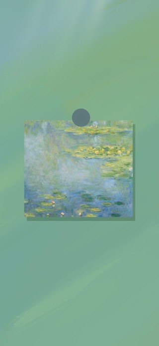 莫奈油画