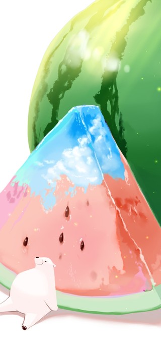4K夏日清凉西瓜