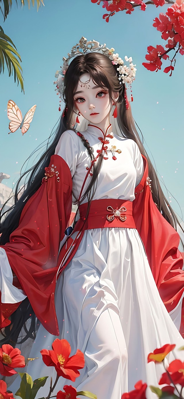 古风少女 出游