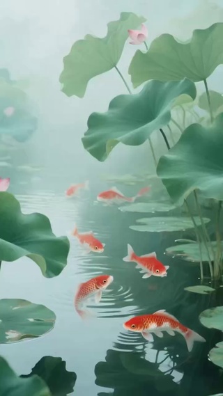 荷塘
