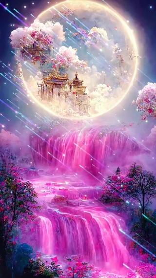 唯美瀑布