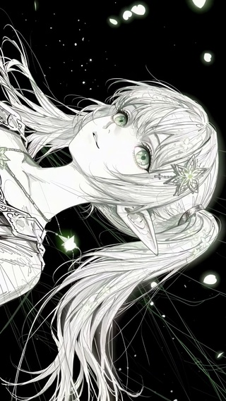 双马尾素描女孩