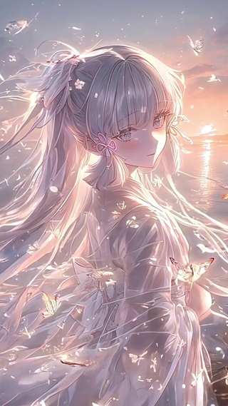 神里绫华丨蝶梦夕颜丨