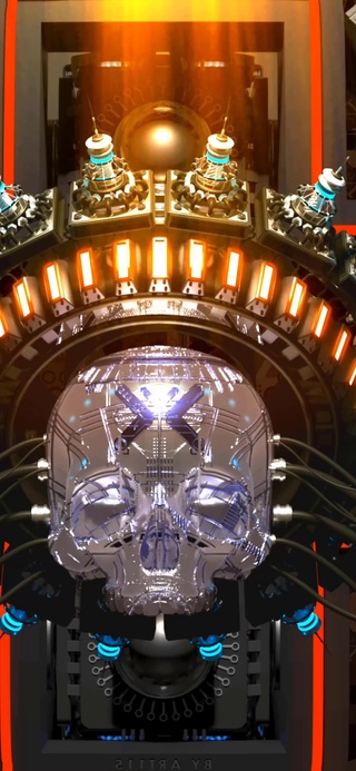 4K 机械蒸汽动效界面系列08