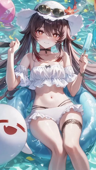 胡桃丨夏日泳池丨