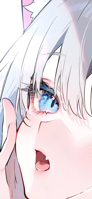 砂狼白子-4k插画大头照