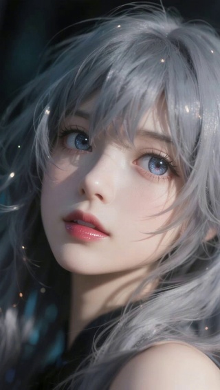 朦胧光影里的惊艳回眸