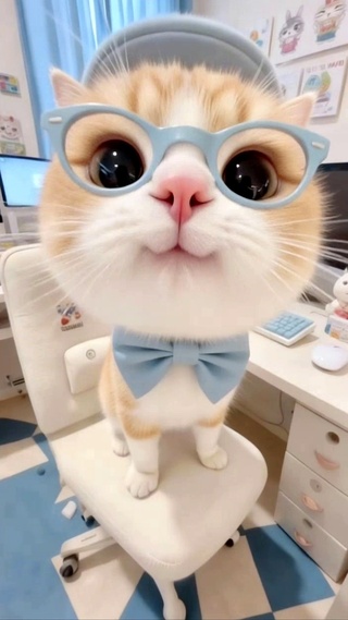 可爱萌猫