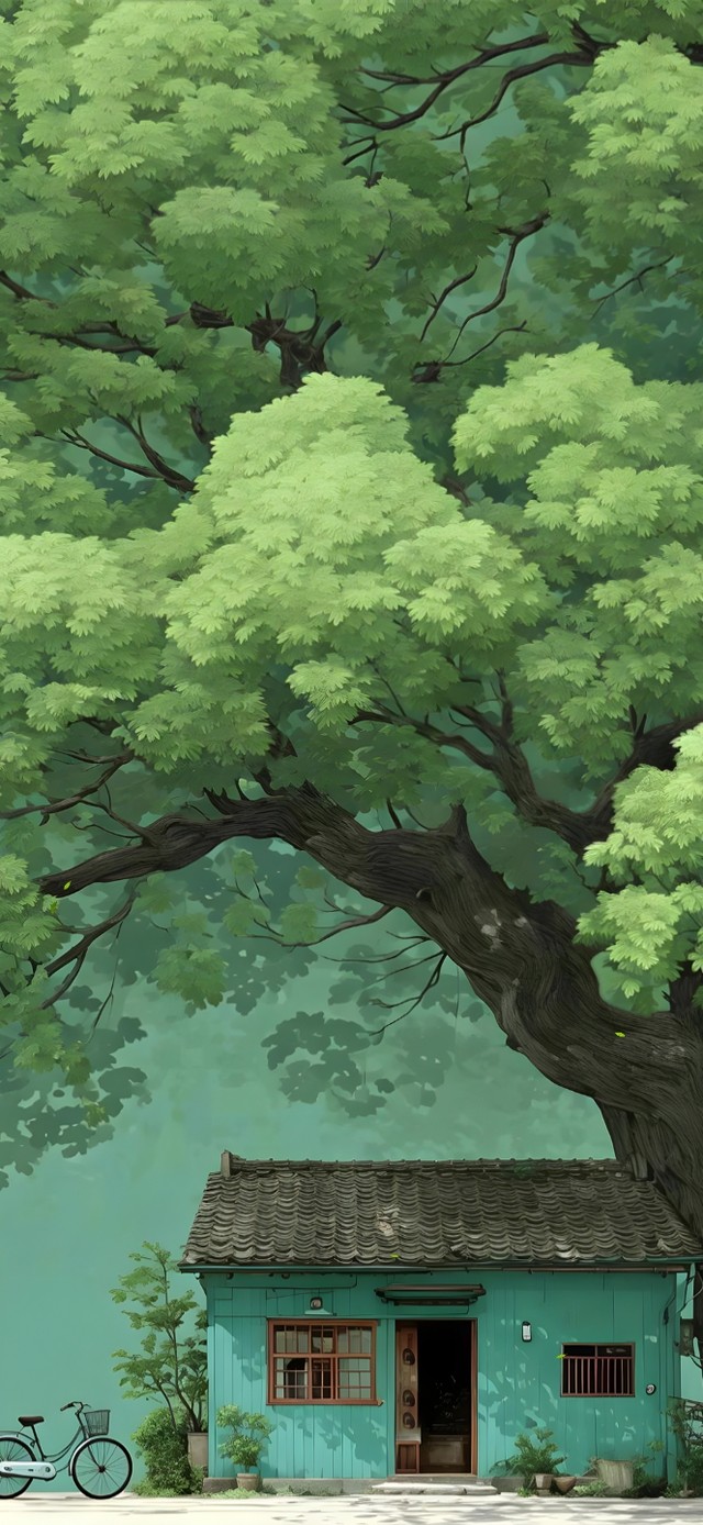 森林 与  时光 。