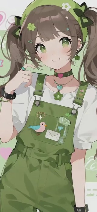 二次元氛围感美女