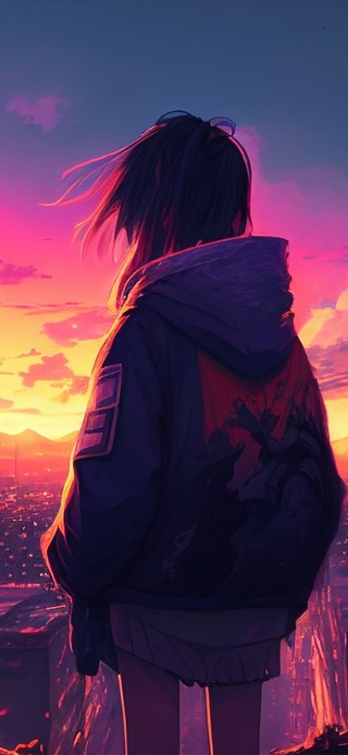 余晖少女