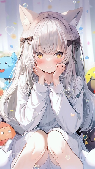 可爱猫女友 二次元