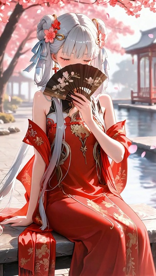 今汐丨桃畔红裳丨