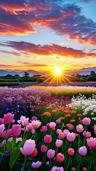 浪漫花海