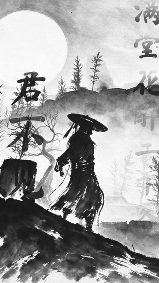 水墨江湖·一蓑烟雨